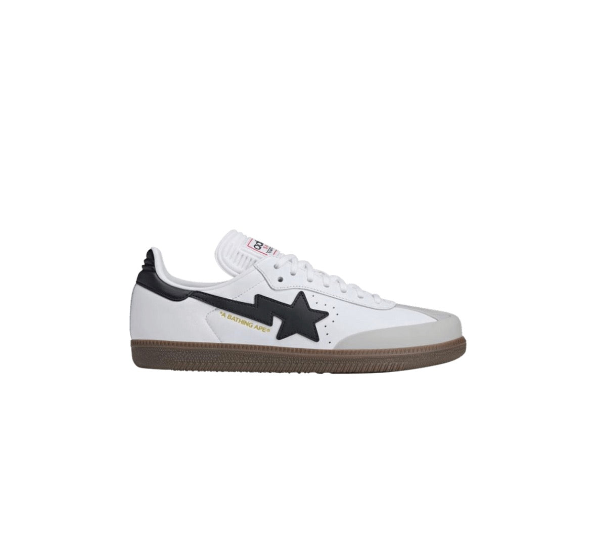 Adidas BAPE x Samba White Black Gum