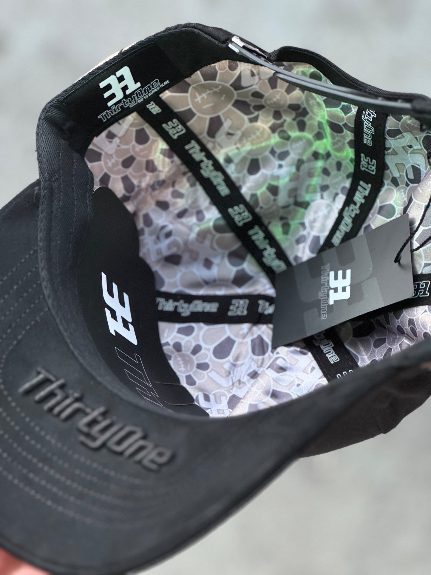 GORRA 31 HATS "MURAKAMI” BLACK