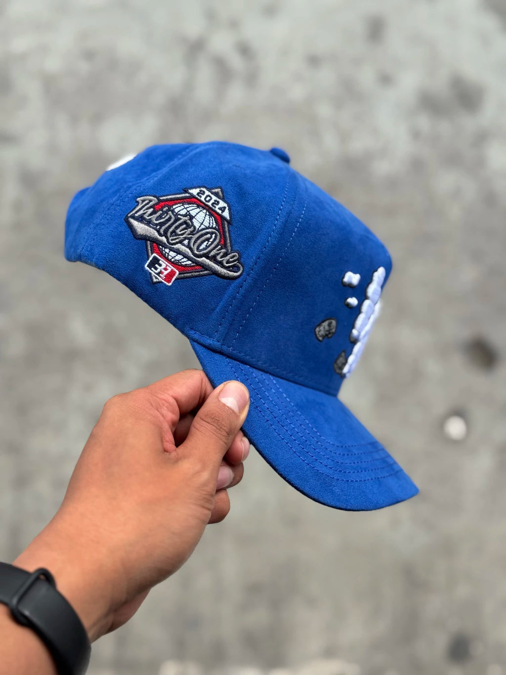 31 HATS LA MONEY CLOUDS SUEDE