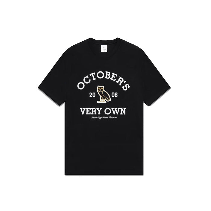 OVO COLLEGIATE T-SHIRT BLACK