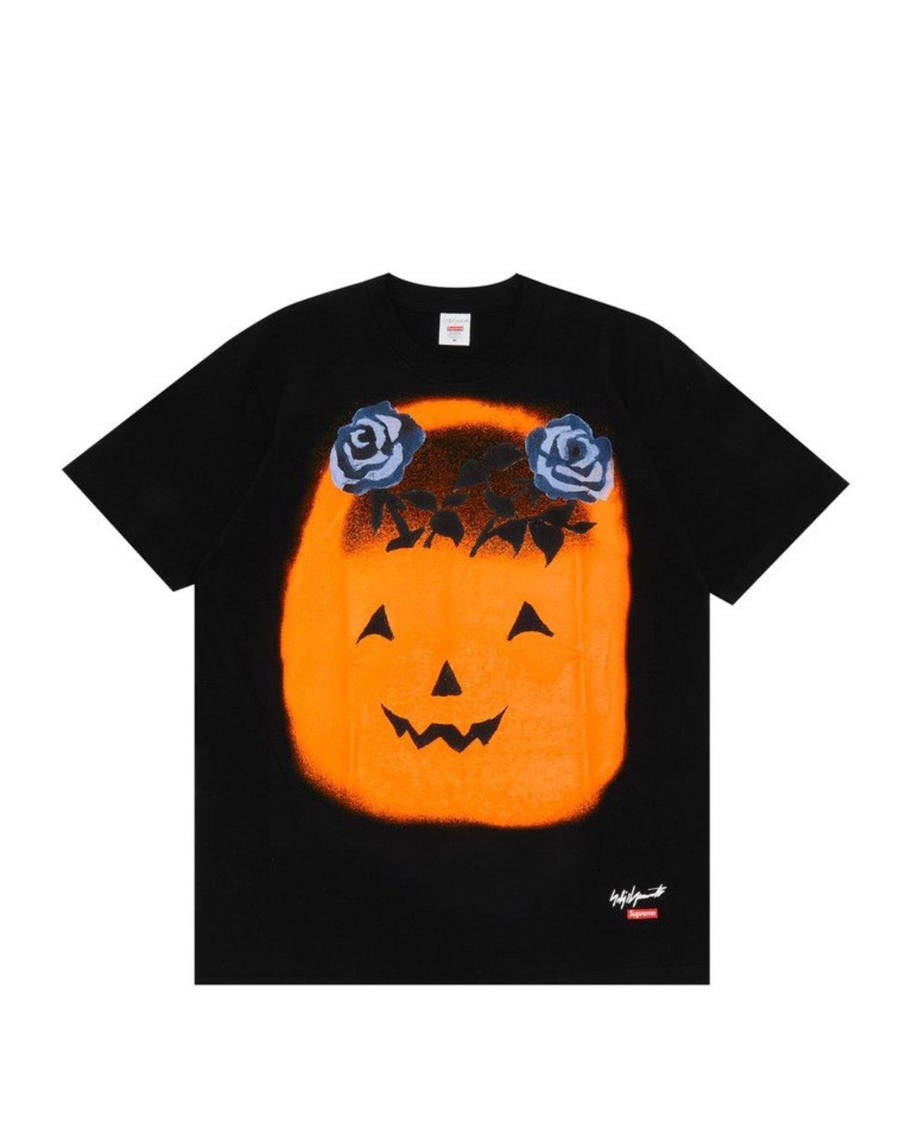 Supreme x Yohji Yamamoto Pumpkin Tee Black