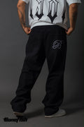 BONEFISH Pantalón Baggy Black