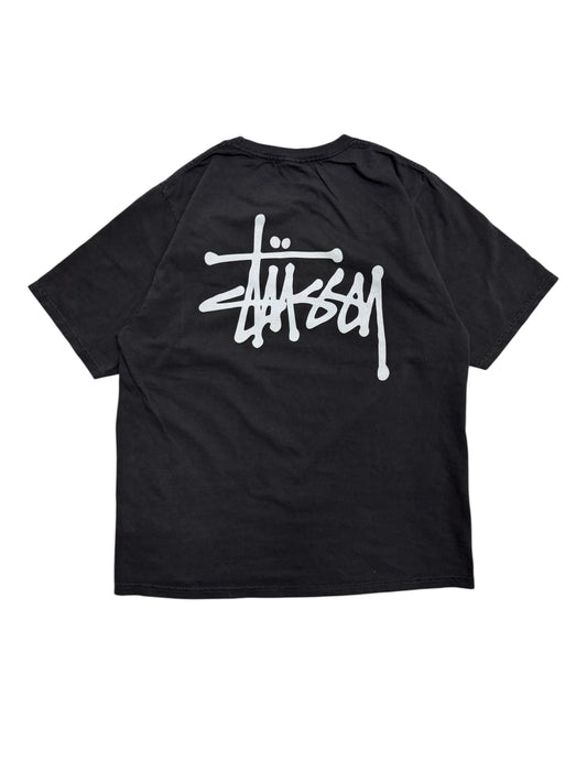 Stüssy Logo Tee Black