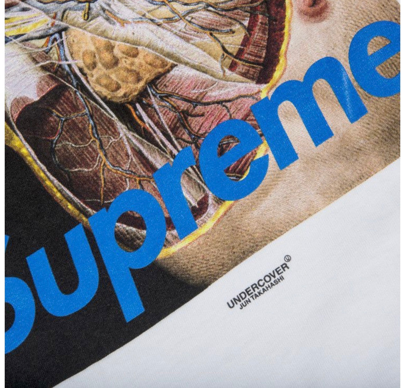Supreme x Undercover Anatomy T-Shirt White