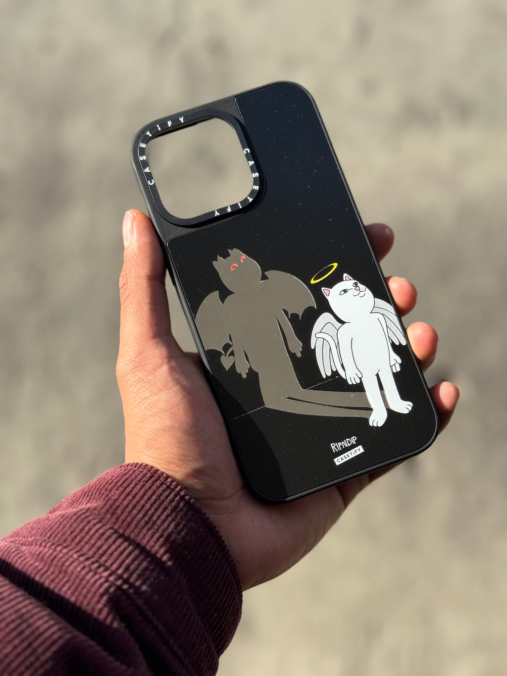 FUNDA PARA IPHONE RIP&DIP NERMAL Angel / Devil
