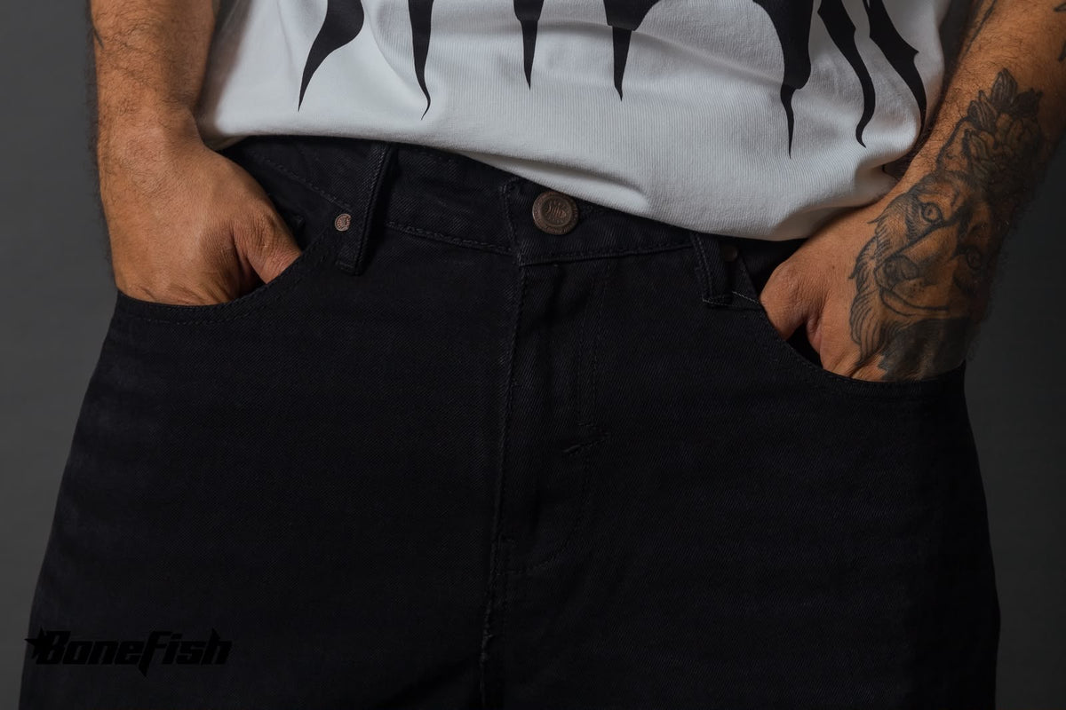 BONEFISH Pantalón Baggy Black