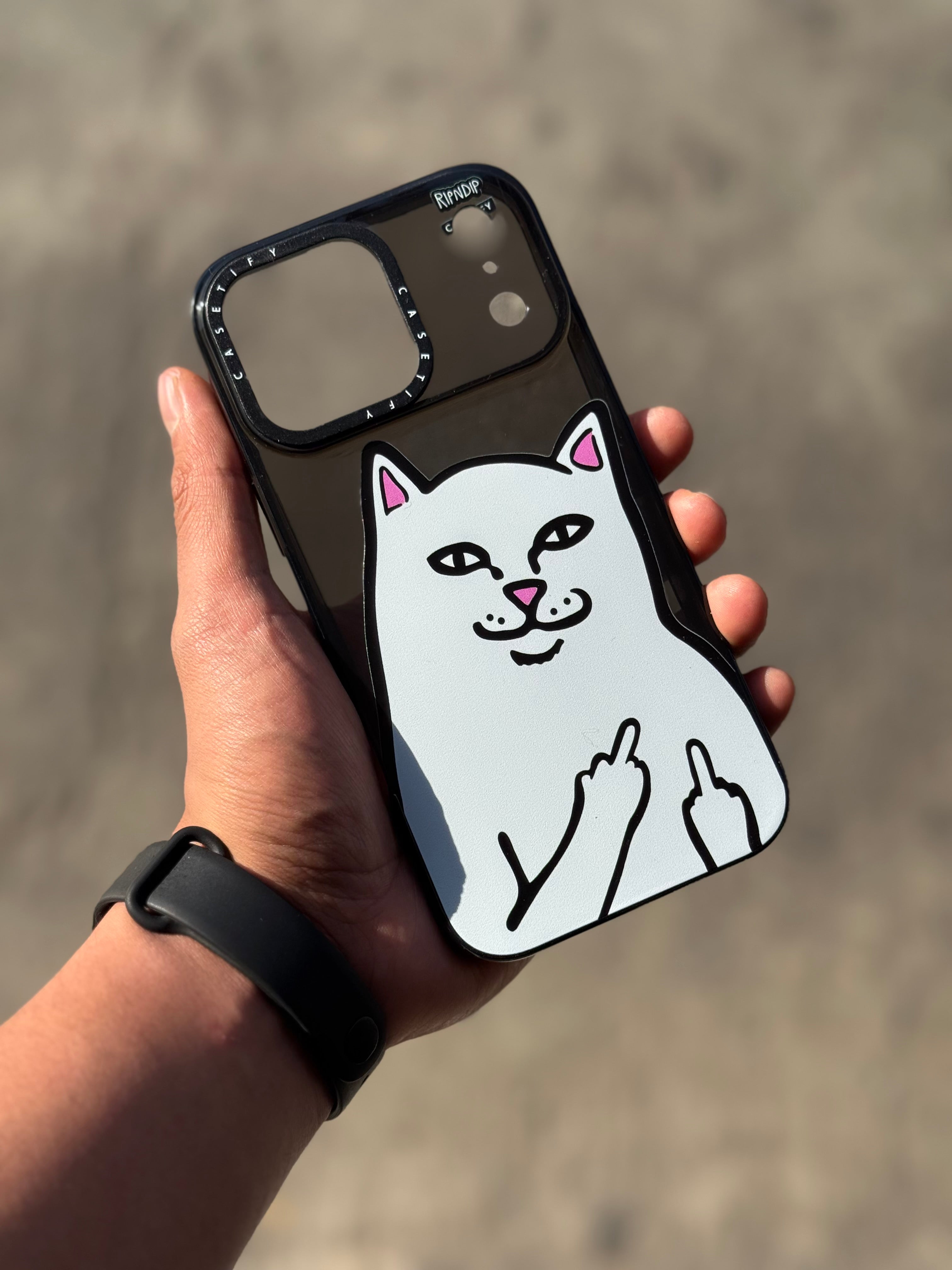 FUNDA PARA IPHONE RIP&DIP TRANSPARENTE