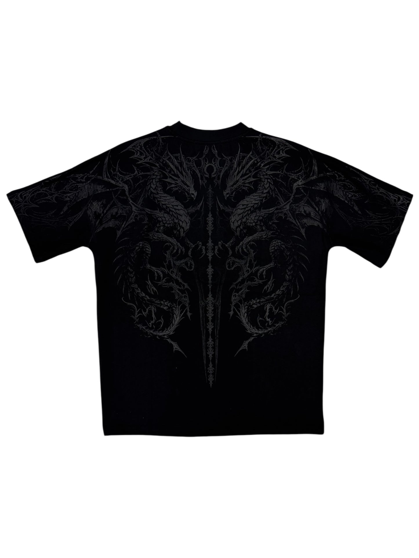 Dragon Blade Oversized Tee Breathedivinity (Black)