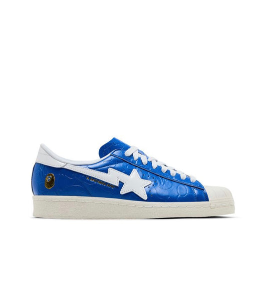 Adidas BAPE x Superstar Vintage Blue White
