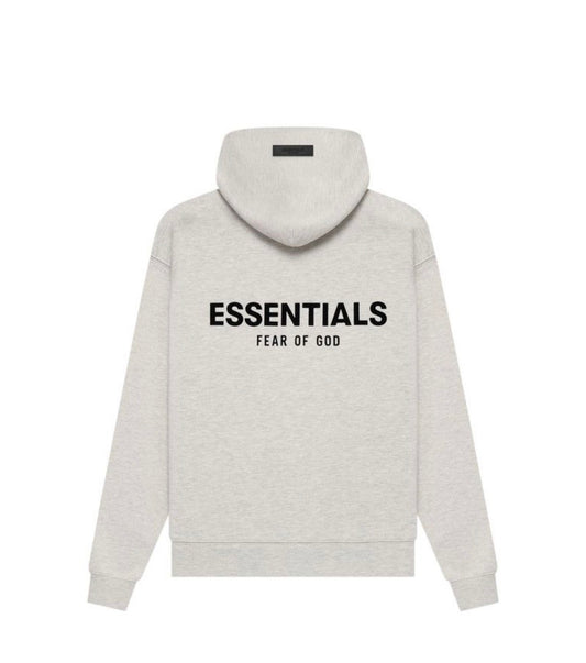 Fear OF God Essentials Hoodie Light Oatmeal
