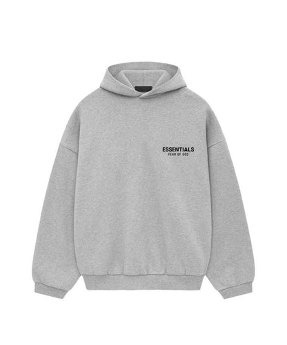 Fear OF God Essentials Fleece Hoodie Light Heather Grey