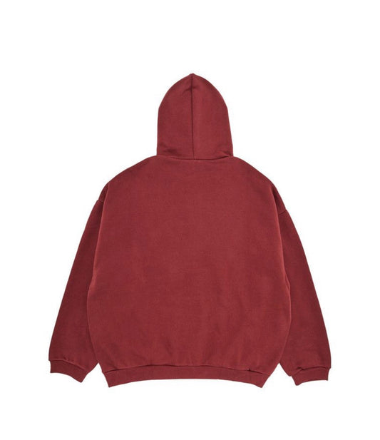 Fear Of God Essentials Fleece Hoodie Crimson