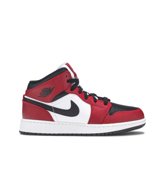 Air Jordan 1 Mid GS Chicago Black Toe