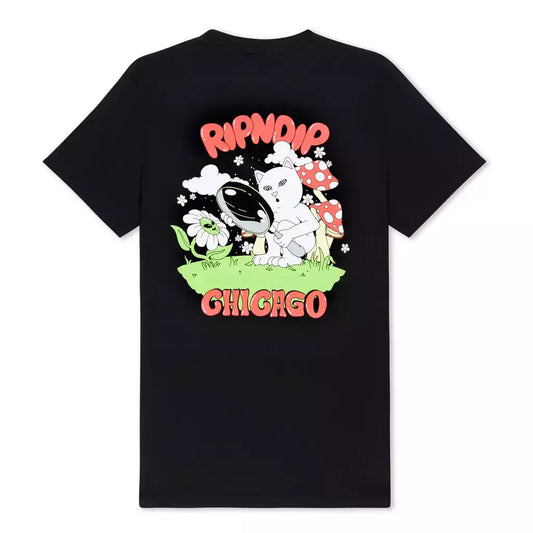 PLAYERA MANGA CORTA CHI-TOWN BLACK