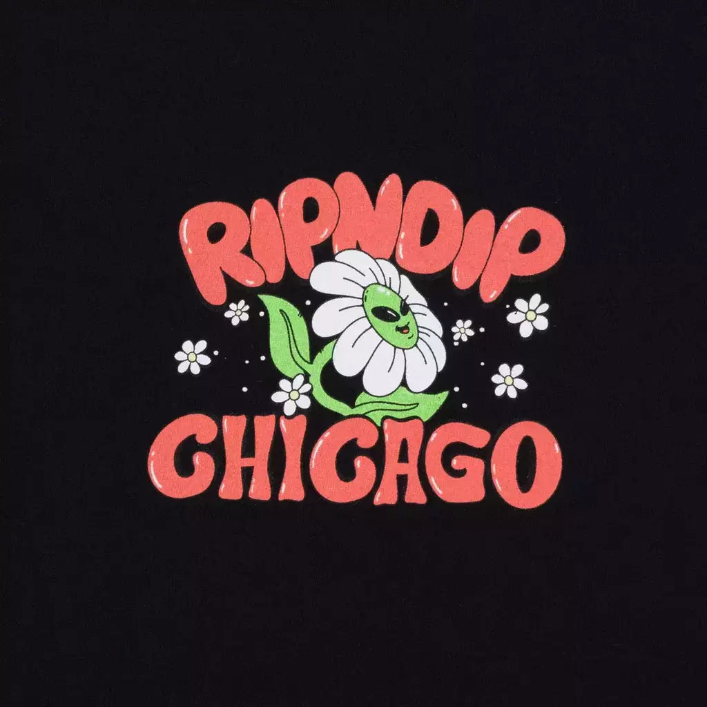 PLAYERA MANGA CORTA CHI-TOWN BLACK
