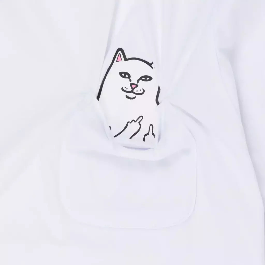 PLAYERA MANGA CORTA LORD NERMAL POCKET WHITE