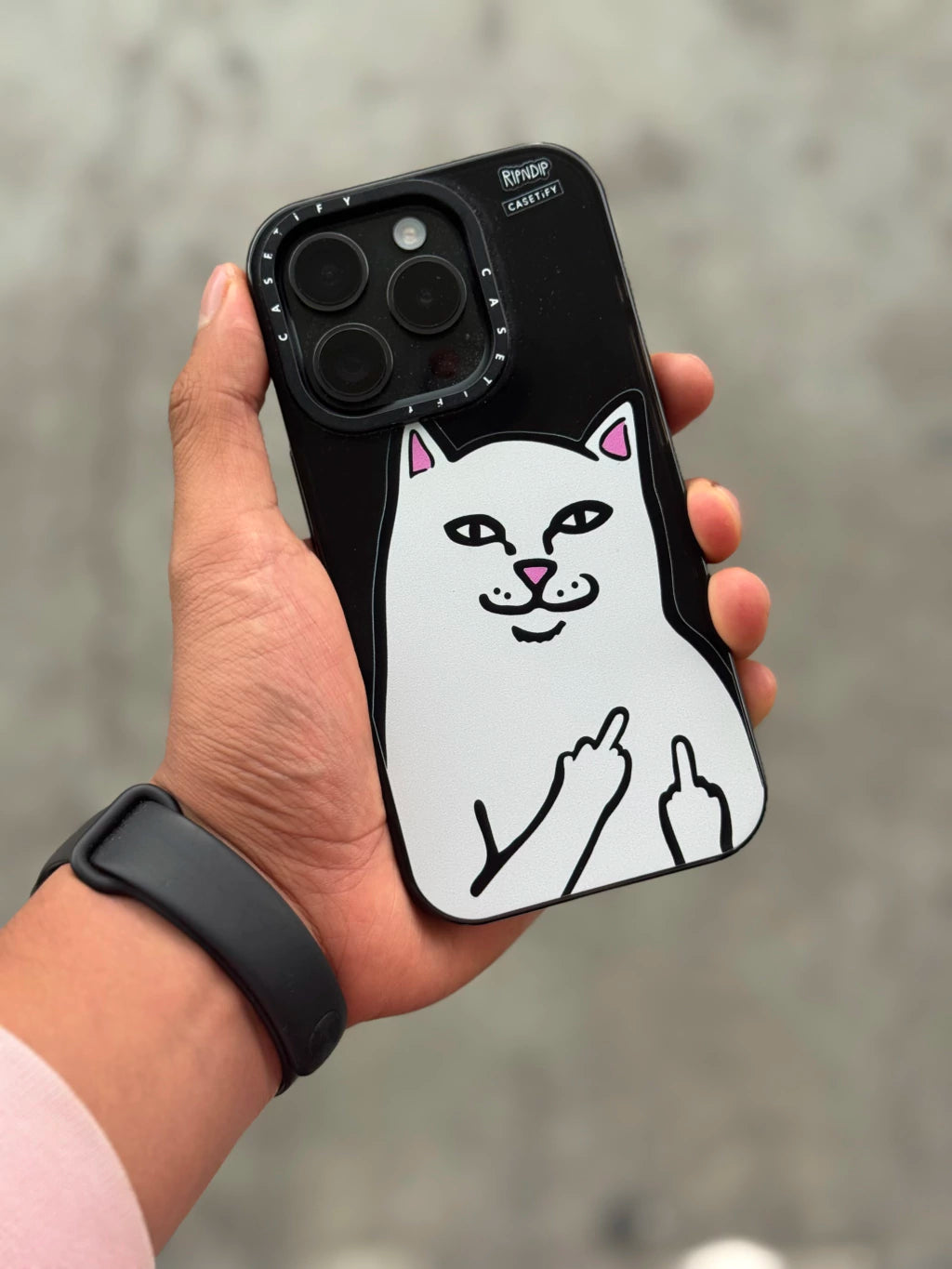 FUNDA PARA IPHONE RIP&DIP TRANSPARENTE