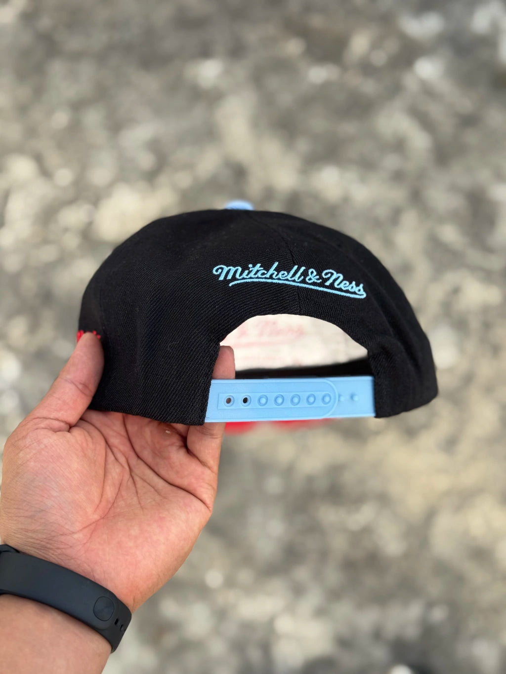 ORIGINAL FIT MITCHELL & NESS CHICAGO BULLS SNAPBACK B/B HAT