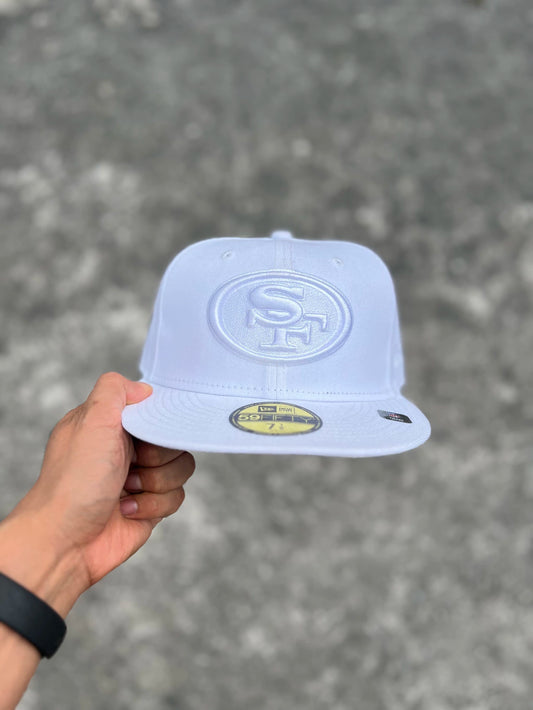 59FIFTY NEW ERA SAN FRANCISCO WHITE HAT