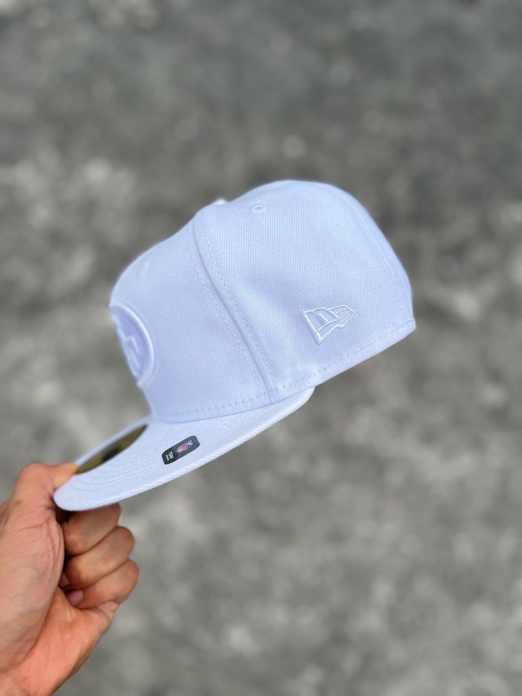 59FIFTY NEW ERA SAN FRANCISCO WHITE HAT
