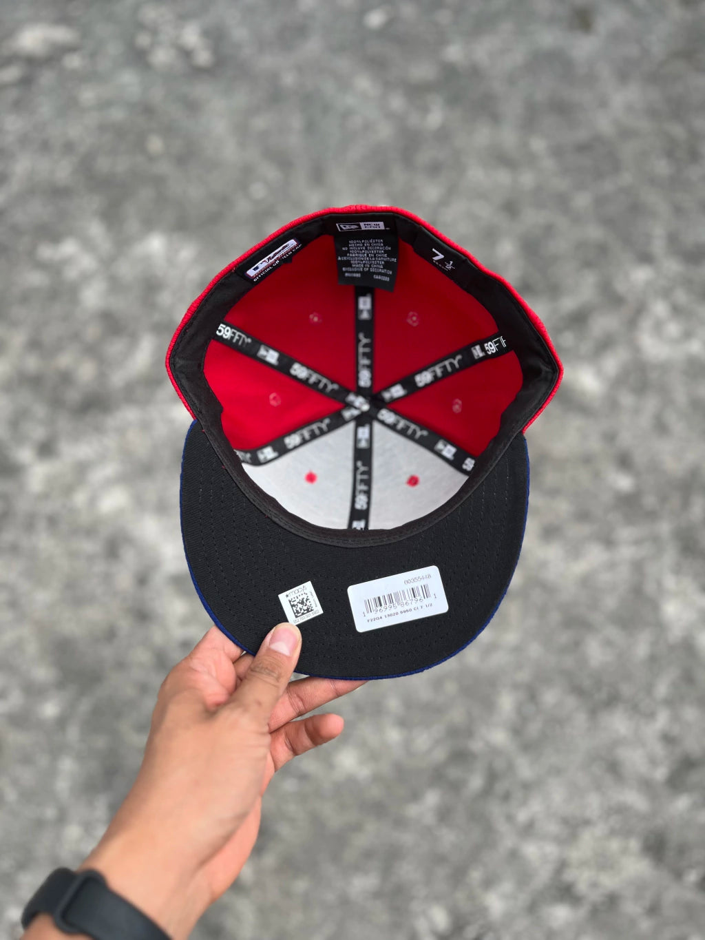 59FIFTY NEW ERA PHILLIES RED HAT