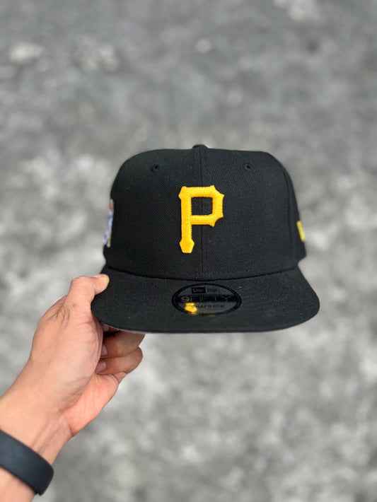 9FIFTY NEW ERA PIRATES SNAPBACK (BLACK) HAT