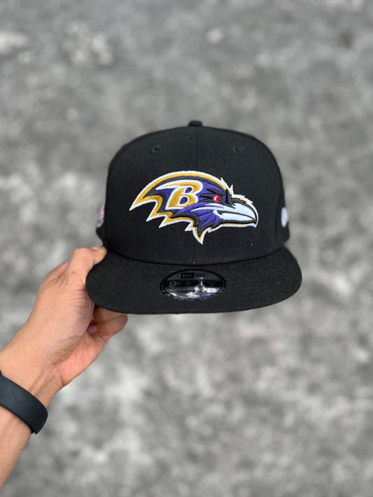 9FIFTY NEW ERA RAVENS SNAPBACK (BLACK) HAT