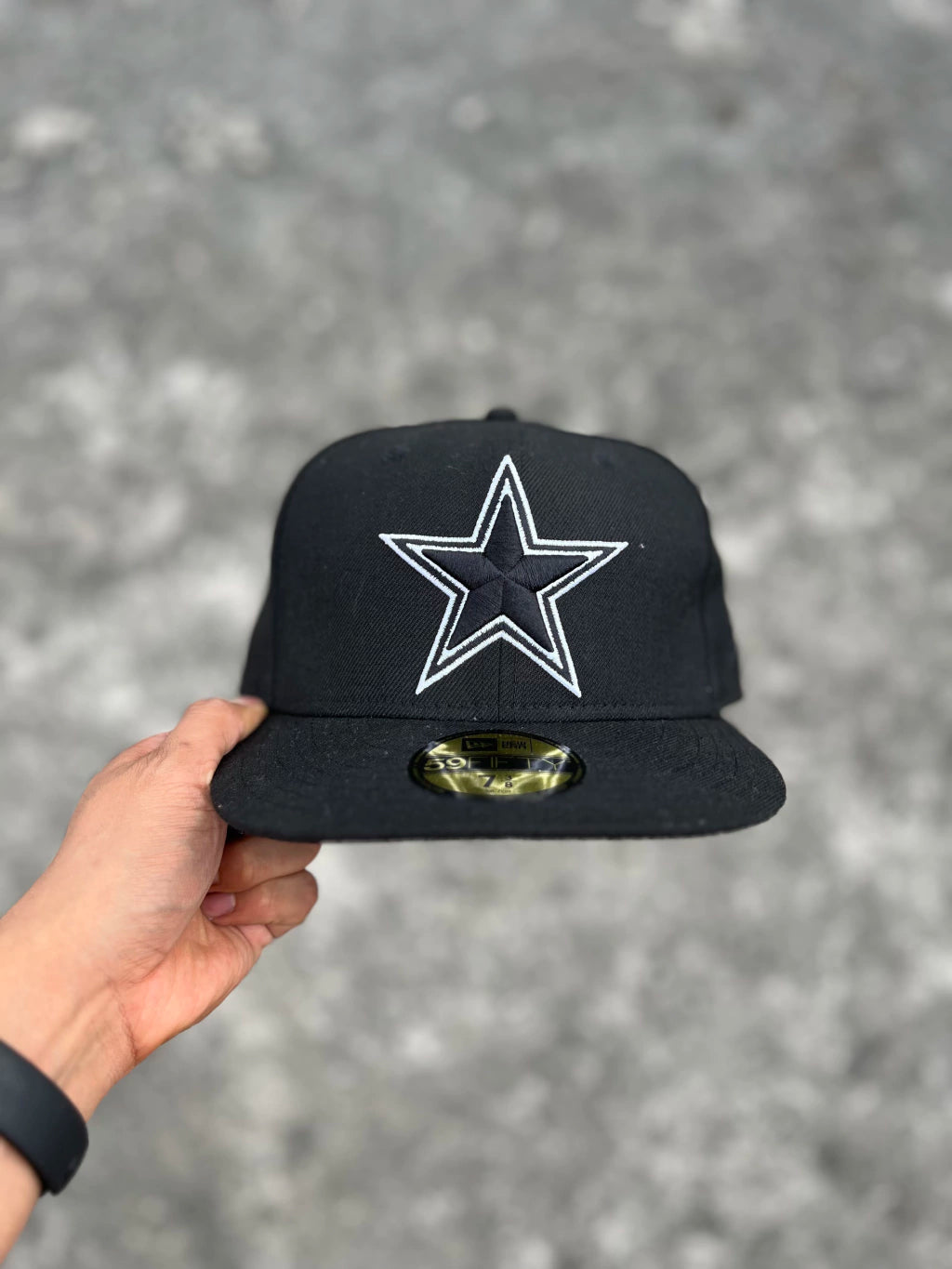 59FIFTY NEW ERA COWBOYS (BLACK) HAT 02