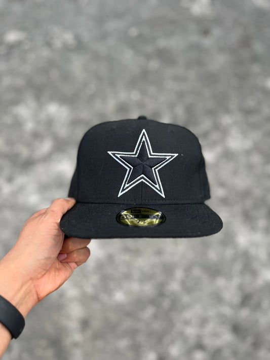 59FIFTY NEW ERA COWBOYS (BLACK) HAT 02