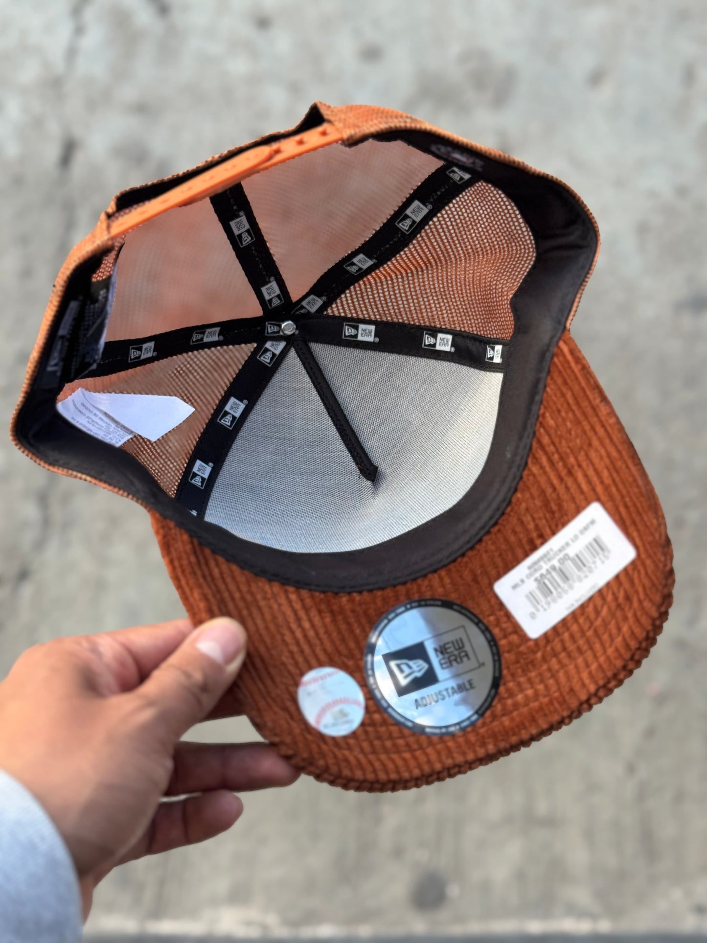 New Era MLB Cord Trucker Hat OSFM