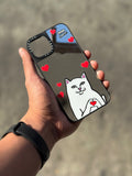FUNDA PARA IPHONE RIP&DIP NERMAL MIRROR (LOVE)