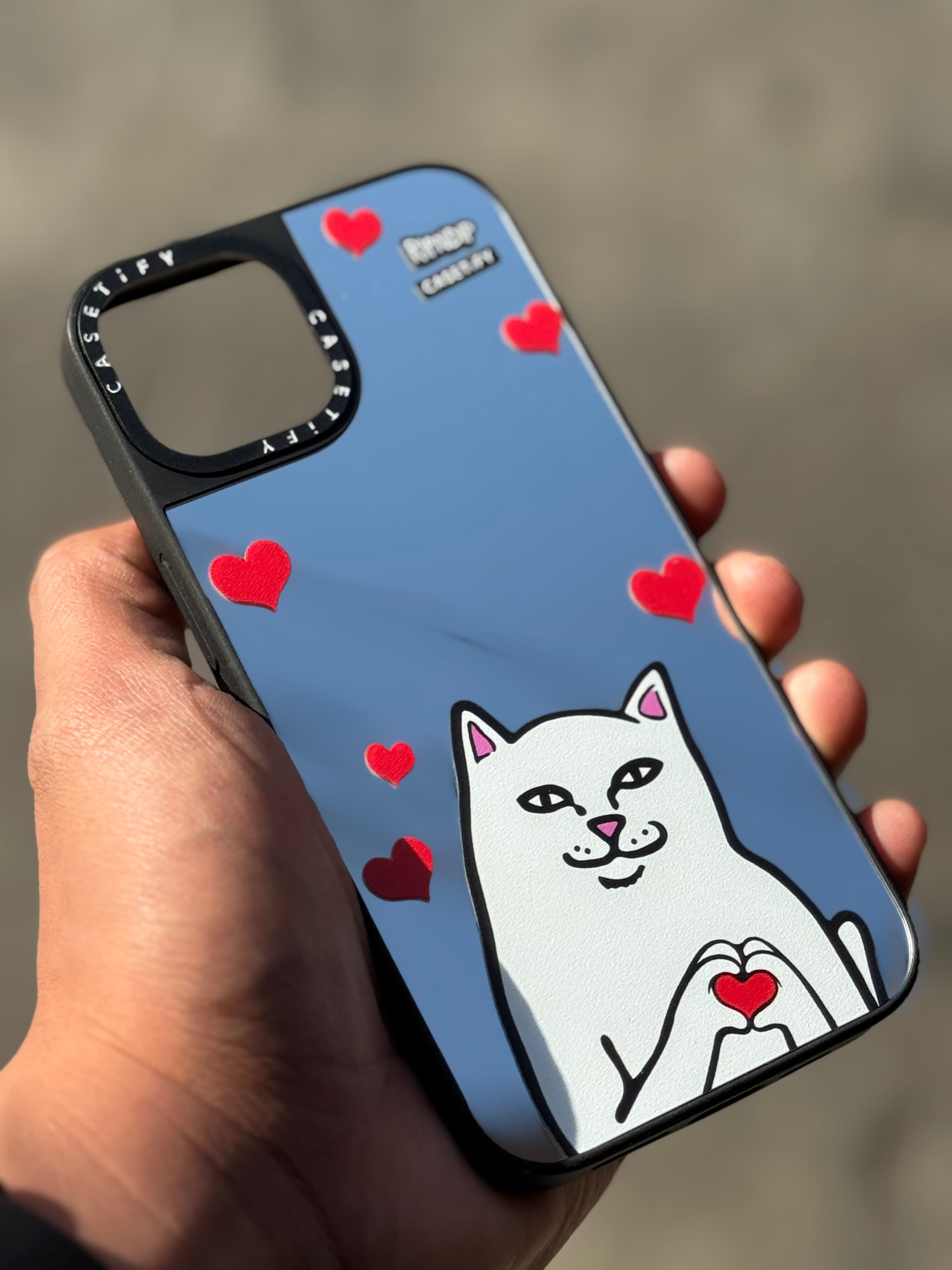FUNDA PARA IPHONE RIP&DIP NERMAL MIRROR (LOVE)