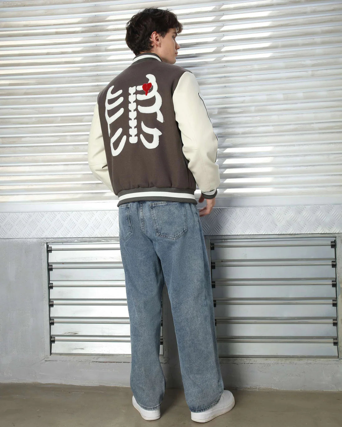 LOGEQ1 Varsity Jacket Skeleton