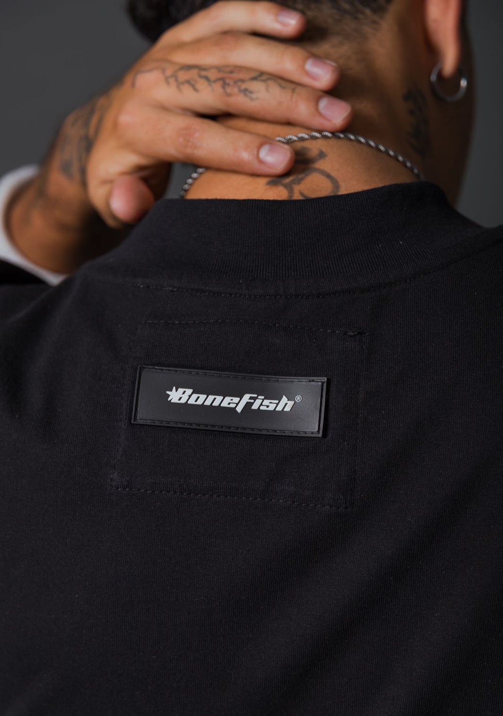 BNFSH PLAYERA RAW TAPE BLK