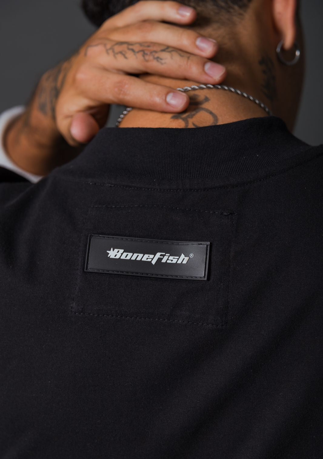 BNFSH PLAYERA RAW TAPE BLK