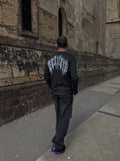 Urban Utility Waffle Chains Longsleeve Black