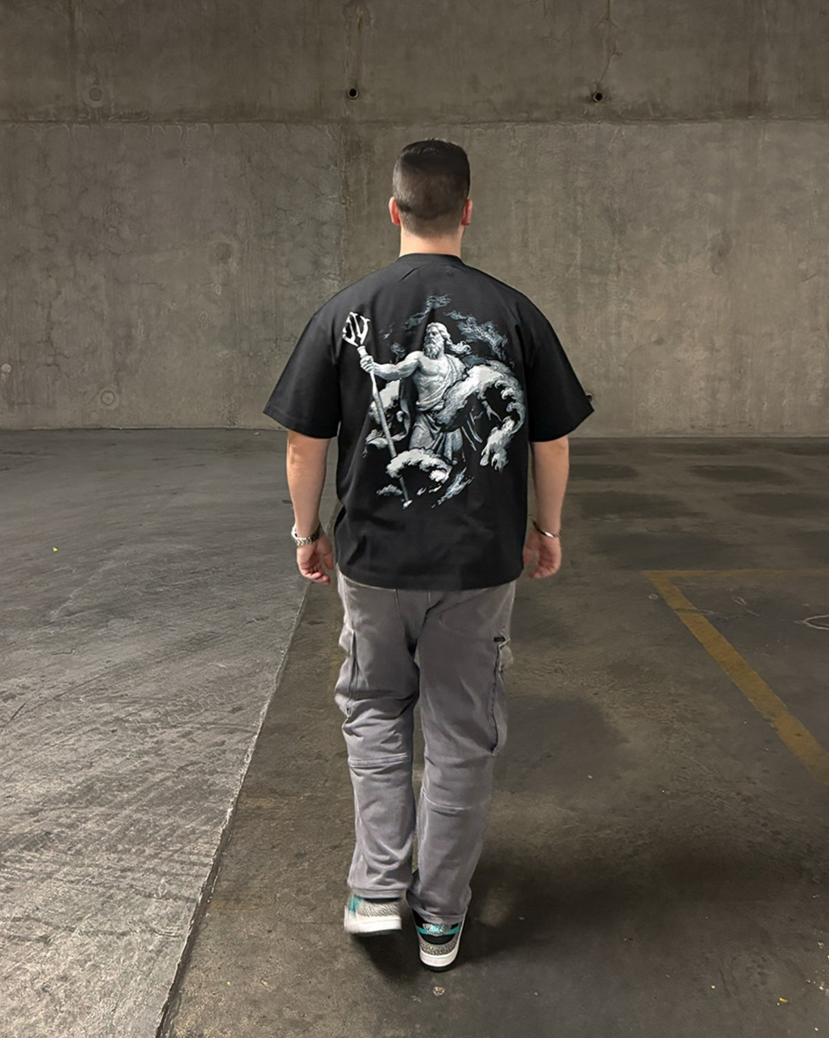 Urban Utility Poseidon Black T-Shirt