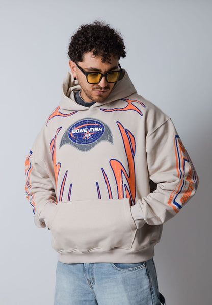 BNFSH HOODIE RACING ORANGE
